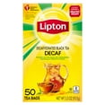 thumbnail image 3 of Lipton Black Tea Bags, Decaffeinated, 50 Count, 2 Pack, 3 of 7