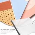 thumbnail image 3 of KAKOWELY binder Binder Notebook Shell Plastic A4 Scrapbook Shell Plastic Binder Folder Loose-leaf Notebook Shell12.4"X10.04"X0.98", 3 of 4