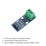 Uxcell 2pcs ACS712 Current Sensor Module 30A Hall Effect Current Sensor AC/DC with Cable