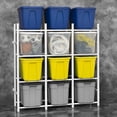 thumbnail image 2 of Bin Warehouse Rack - 12 Totes Compact, 2 of 3