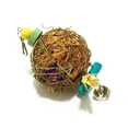 thumbnail image 4 of Natural Rattan Balls Parrot Chewing Toy Pet Bird Foraging Play Drawing Activity Toy Set, 4 of 9