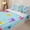 Blue, variant on Manfei Pink Checkered Bows Black Print Zipper Twin Comforter Sets with Fitted Sheet and 2 Pillowcases for Girls, Cute Ribbon Bows Zipper Bedding Set, Pink Reversible, 4-Piece