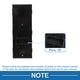 thumbnail image 4 of Interruptor de ventana eléctrica Unique Bargains para el lado del conductor delantero izquierdo para Hyundai Elantra 2016 2017 Negro, 4 of 7