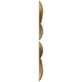 thumbnail image 3 of Ekena Millwork 19 5/8"W x 19 5/8"H Wallflower EnduraWall Decorative 3D Wall Panel, Bright Coat Gold (Covers 2.67 Sq. Ft.), 3 of 6