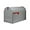 Gray, variant on Stanley Extra-Large Capacity Galvanized Steel Grey, Post-Mount Mailbox, ST200000