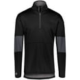 thumbnail image 2 of Holloway Sportswear L Sof-Stretch Pullover Black/Carbon 229538, 2 of 4