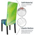 thumbnail image 3 of Arctic Nights Dining Chair Covers Stretch Spandex Slipcovers Washable Parsons Chairs Protector for Home, 3 of 5