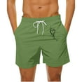 thumbnail image 1 of COM1950s Shorts pour Hommes, Shorts Courts pour Hommes, Shorts de Plage à Cordon Imprimé en Forme de Cœur, Shorts Décontractés pour Hommes, Shorts de Plage pour Hommes, Shorts Courts pour Hommes, 1 of 8