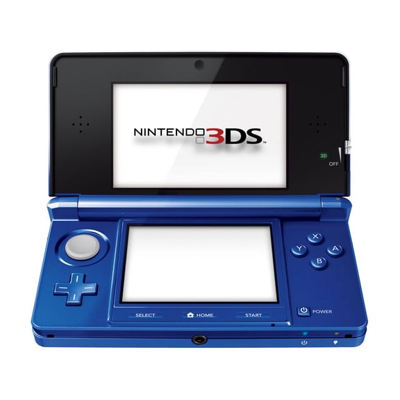 Restored Nintendo 3DS (Japanese Version) CTR-001(JPN) Cobalt Blue (Refurbished)