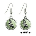 thumbnail image 4 of Skunk Posing Novelty Dangling Drop Charm Earrings, 4 of 4