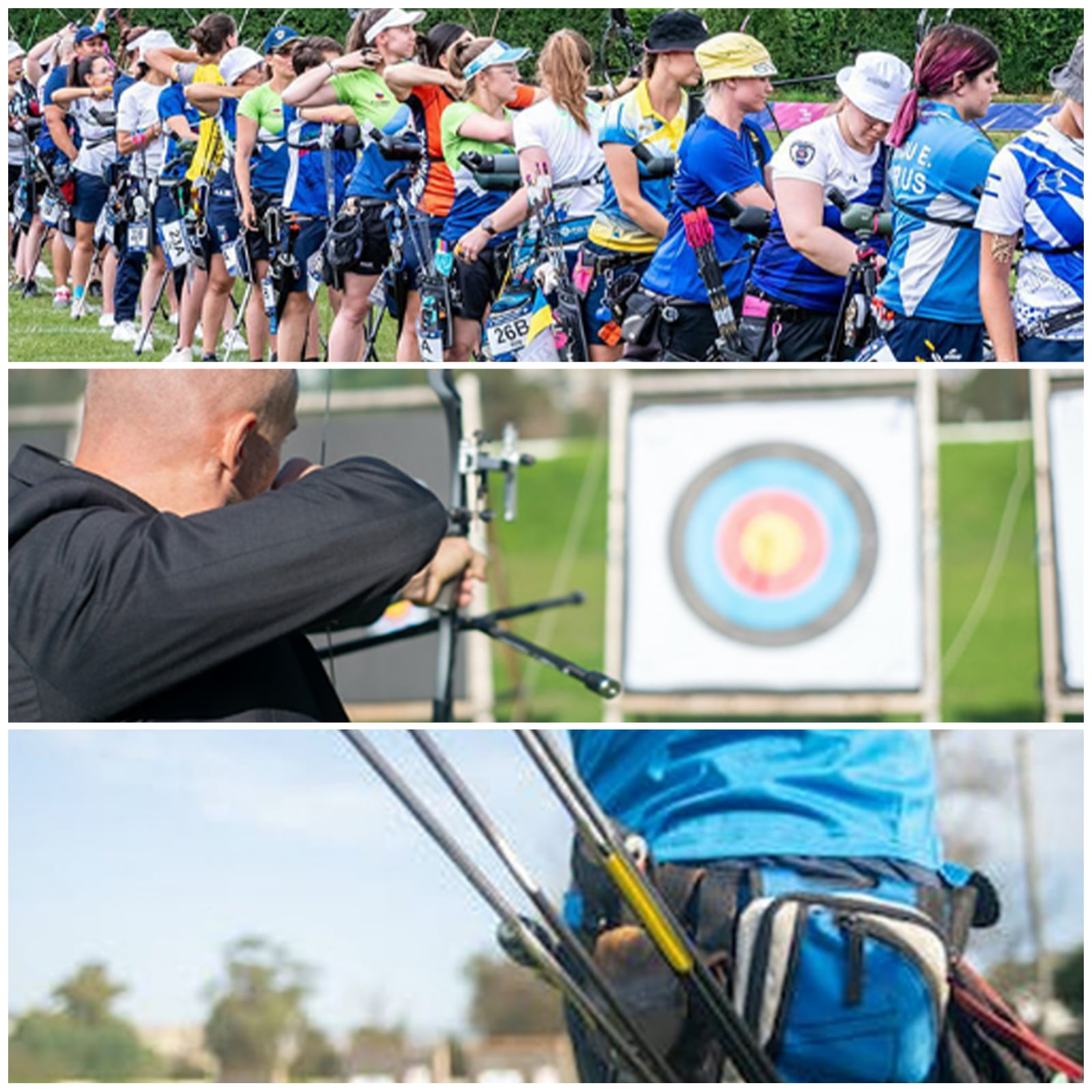 DIYMAG EVA Archery Target with Rope, Easy Arrow Removal Bow Target, Compound Bow Target (50 x 50cm / 19.7 x 19.7in)