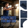 thumbnail image 2 of MANSENHUG Men's 6 Pack Tank Tops Sleeveless Workout Quick Drying Shirts Gym Muscle Shirts Athletic Bodybuilding Tee, 2 of 11