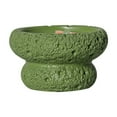 thumbnail image 2 of Concrete Meteorite Candle Container Flameless Crystal Essential Oil Diffuser & Modern Tabletop Decorative Accent, 2 of 6