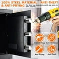 thumbnail image 4 of Cubic Home Fireproof Theft Fireproof Box for Home with Digital Keypad & Removable Shelf Security Box for Money Firearm Documents Valuables, 4 of 8