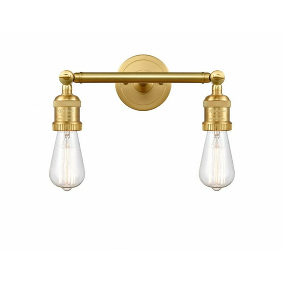 Innovations Lighting - Bare Bulb - 2 Light Bath Vanity In Traditional Style-5