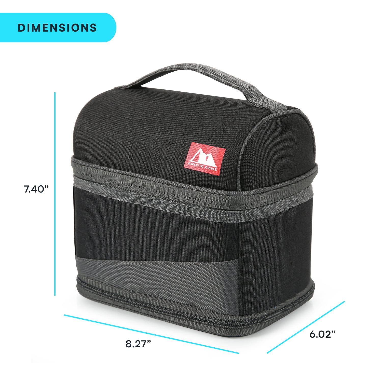 Arctic Zone Expandable Secret Bucket, Black