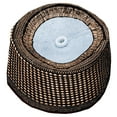 thumbnail image 4 of Yakubu Black and Gold Hausa Mallam Cap Fulani Hula Hand-crafted African traditional Kufi hat, 4 of 5