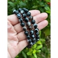 thumbnail image 3 of Banded Agate Matt Crystal Bead Bracelet 8mm, Wholesale Genuine Banded Agate Matt Stretch Gemstone Bracelet, Gift for Men & Women (2), 3 of 9