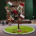 thumbnail image 5 of Décorations de Noël Jupe d'Arbre de Rideau Extérieure Jupe d'Arbre de Noël Impression Créative Décoration de Bas d'Arbre Décorations de Noël Jupe d'Arbre Whoville Rideaux en Polyester, 5 of 5