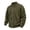 Army Green, variant on Men's Corduroy Zip Up Shacket Stand Collar Long Sleeve Corduroy Shirt MenStand Collar Coat Vintage Jackets Outerwear with Pockets