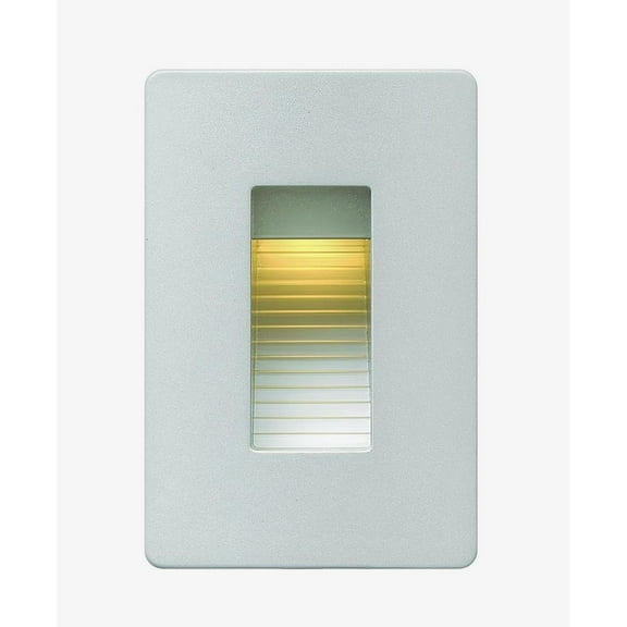 120V 4W Led Vertical Step Light 3 inches Wide By 4.5 inches High-Titanium Finish-2700 Color Temperature Bailey Street Home 81-Bel-2738659