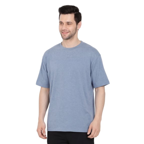 Turtle Bay New York Men’s Heavyweight Crew Neck T- Short Sleeves and Relaxed Fit