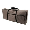 thumbnail image 1 of QualitChoice Piano Padded Case Electronic Organ Bag Musical Instrument Protective Anti-Shock Waterproof Oxford Cloth Backpack Coffee color 1 Pc, 1 of 6