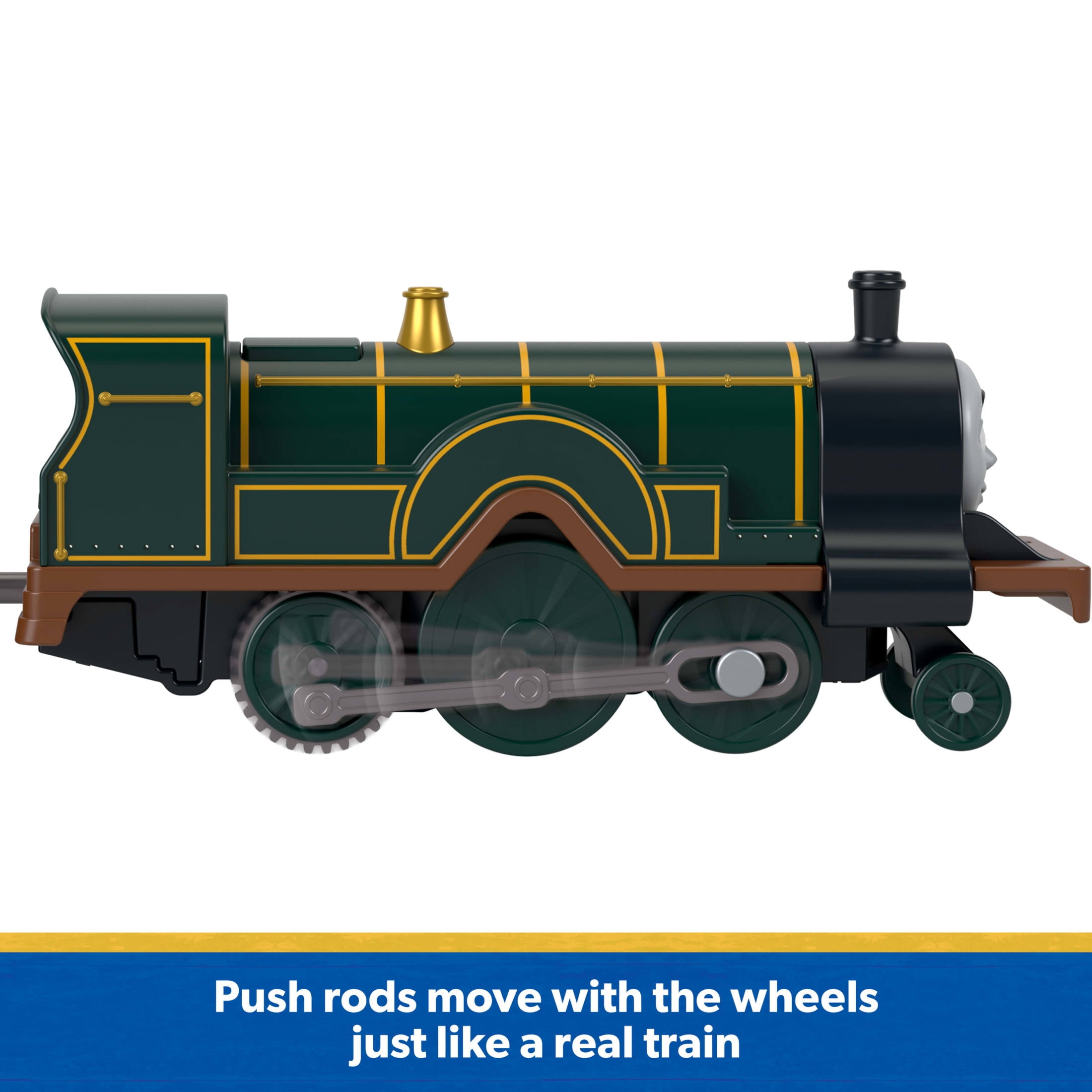 Thomas & Friends by Fisher-Price Motorized Engine, Battery-Powered Toy Train (Styles May Vary)