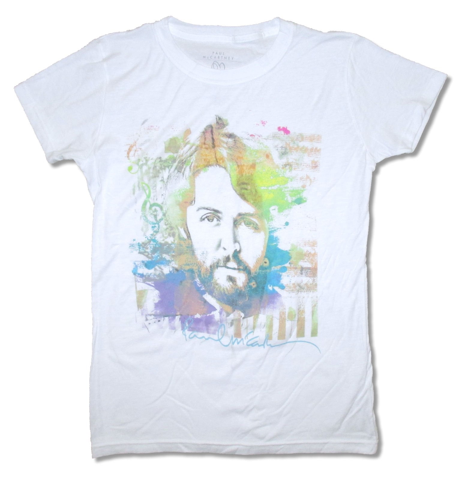 Paul McCartney Paul McCartney Keepsake Ladies White T Shirt One Size