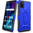 thumbnail image 6 of For Cricket Ovation 3, AT&T Motivate Max Swivel Belt Clip Holster with Built-in Kickstand, Heavy Duty Hybrid 3in1 Shockproof Phone Case Cover by Xpression - Blue, 6 of 9