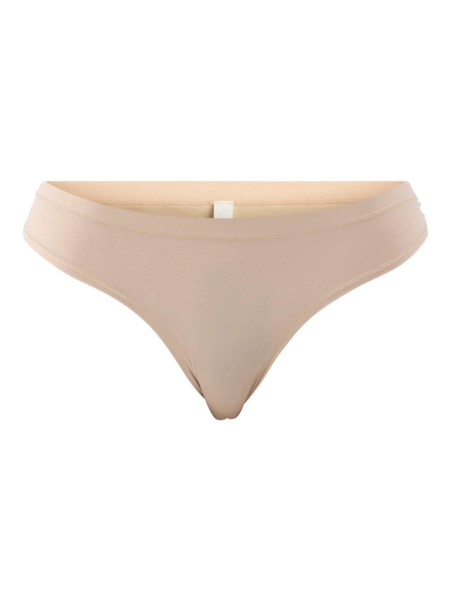 No Boundaries Fit Stretch Thong Panties, 3-Pack, Women's XS-XXXL