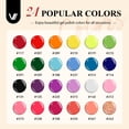 thumbnail image 2 of Kit de esmaltes de uñas en gel VANREESA, 42 unidades con luz UV, 24 colores, 2 of 7