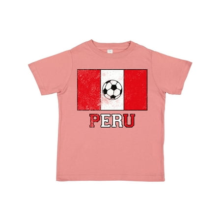 

Inktastic Peruvian Soccer Gift Toddler Boy or Toddler Girl T-Shirt