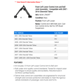thumbnail image 2 of Front Left Lower Control Arm and Ball Joint Assembly - Compatible with 2007 - 2016 Chevy Tahoe 2008 2009 2010 2011 2012 2013 2014 2015, 2 of 2