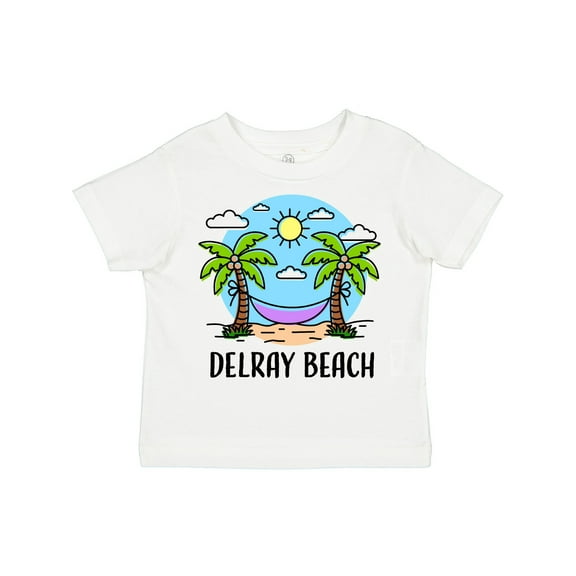 Inktastic Summer Vacation in Delray Beach Boys or Girls Toddler T-Shirt