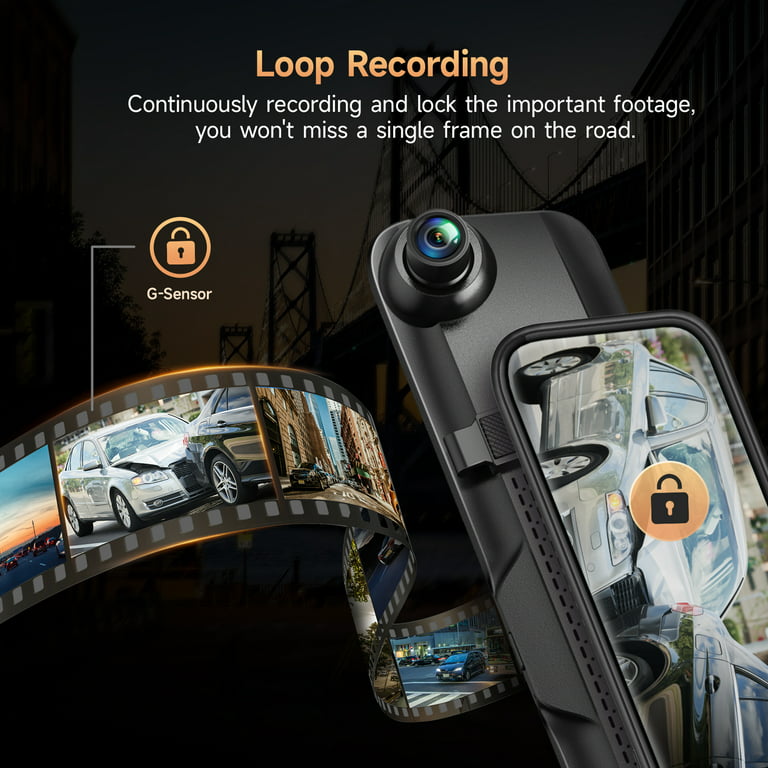 Ecomoment Dash Cam Front 2.5K Car Camera, 2560x1440P Dash Camera for Cars,  Mini Dashcams with 32G SD Card, WiFi APP Control, Night Vision, 24H Parking  Mode, Loop Recording, G-Sensor,WDR, Uber 