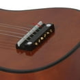 thumbnail image 1 of Mini 21inch 6 Strings Acoustic Guitar Musical Instrument Gift Learning 21" Mini Coffee, 1 of 9