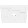 thumbnail image 2 of 34"OD x 5"ID x 11 3/4"C x 1"P Knox Architectural Grade PVC Contemporary Ceiling Medallion, 2 of 11