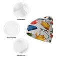 thumbnail image 3 of Pofeuu Watercolor Teapots Print Beanie Hat for Men Women Knit Winter Hat Warm Cuffed Skull Beanie Slouchy Soft Unisex, 3 of 6