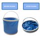 thumbnail image 3 of Cubo Plegable para Pesca Al Aire Libre Camping Picnic Contenedor Almacenamiento (9L), 3 of 9