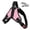 A003- Pink, variant on Pet Dog Harness, Adjustable Comfort Fit with Reflective Strap, No Pull Easy Control for Medium Dogs, Blue