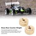 thumbnail image 4 of Brass Rear Counter Weight, Gold Anti Rust Brass RC Car Axle Weights  for RC Car, 4 of 7