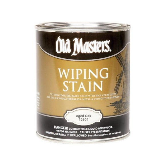 Old Masters 292671 1 qt. Aged Oak Wiping Stain