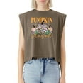 thumbnail image 5 of EcoLoom Fall Pumpkin Season Graphic Shirt Autumn Thanksgiving Cap Sleeve Muscle Crop Shirt Women Sleeveless Baby Tee, 5 of 5