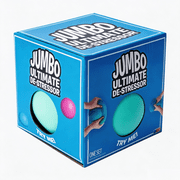 Jumbo Ultimate De-Stressor Ball, 6 inch Ultra-Soft Squishy Stress Ball for Kids Focus & Relaxation, Ages 6+