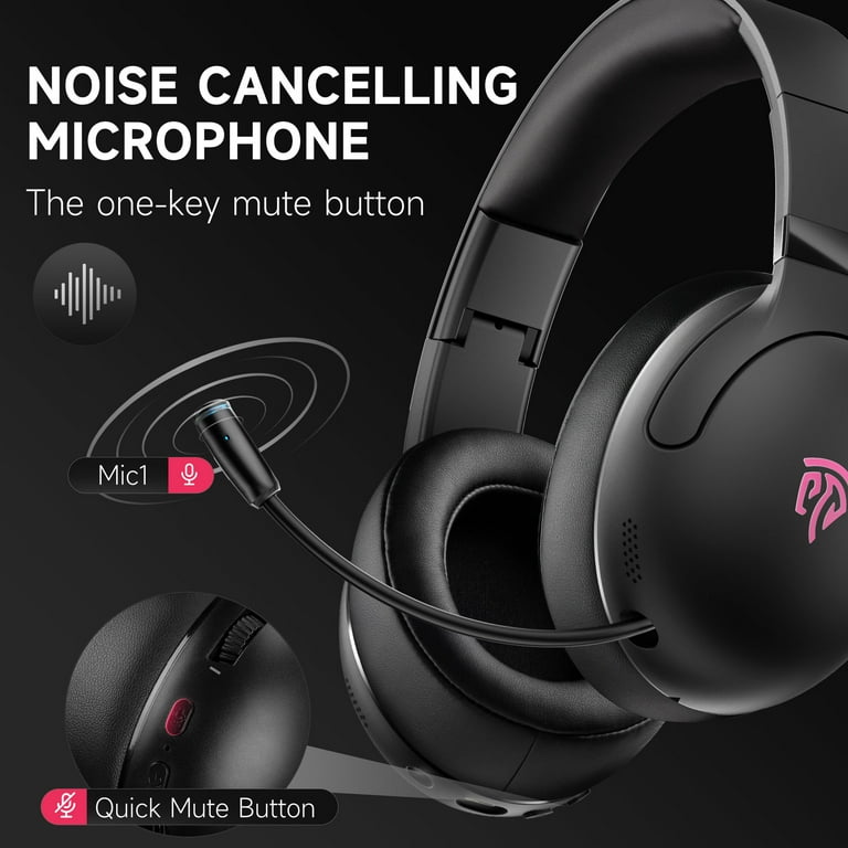 Free Shipping! HTQ C08W Wireless Gaming Headset with Retractable