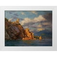 thumbnail image 1 of Sviridov, Sergei 18x15 White Modern Wood Framed Museum Art Print Titled - Swallows Nest, 1 of 4
