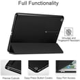 thumbnail image 3 of Smart Case for IPad 9.7 Inch, Lightweight Smart Cover with Auto Sleep/Wake, Microfiber Lining, Hard Back Cover for IPad 9.7 Inch IPad 5th/6th Generation BLACK, 3 of 8