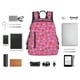 thumbnail image 4 of Fotbe Strawberry Floral Mochila Ligera para Hombres y Mujeres - Duradera y Resistente al Agua, Ideal para Escuela, Trabajo, Viajes y Uso Diario, 4 of 7