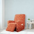 thumbnail image 4 of Recliner Slipcover Recliner Furniture Cover  Printed Furniture Protector With Elastic Bottom 4 Piece, 4 of 8